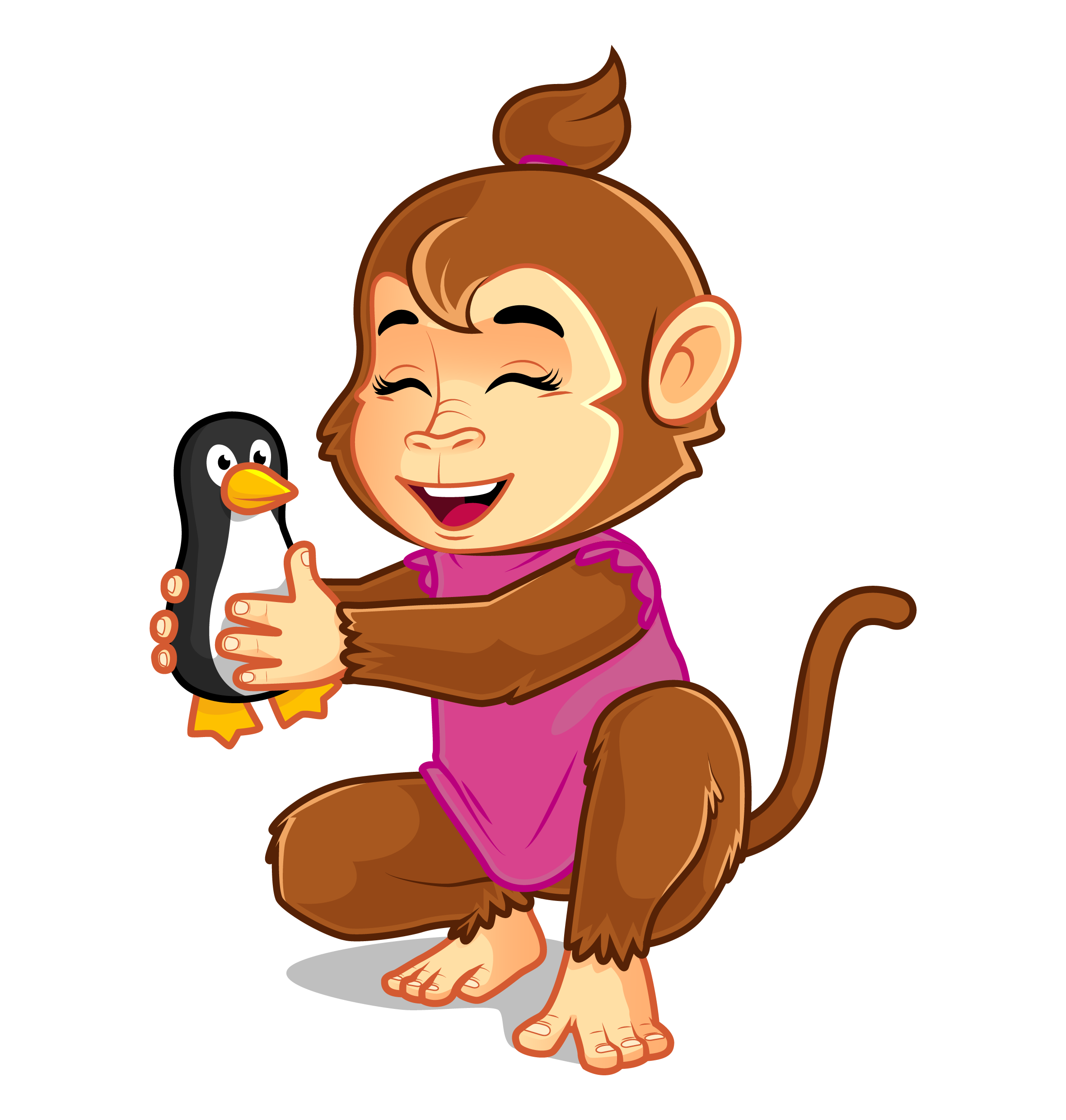 Monkey mascot